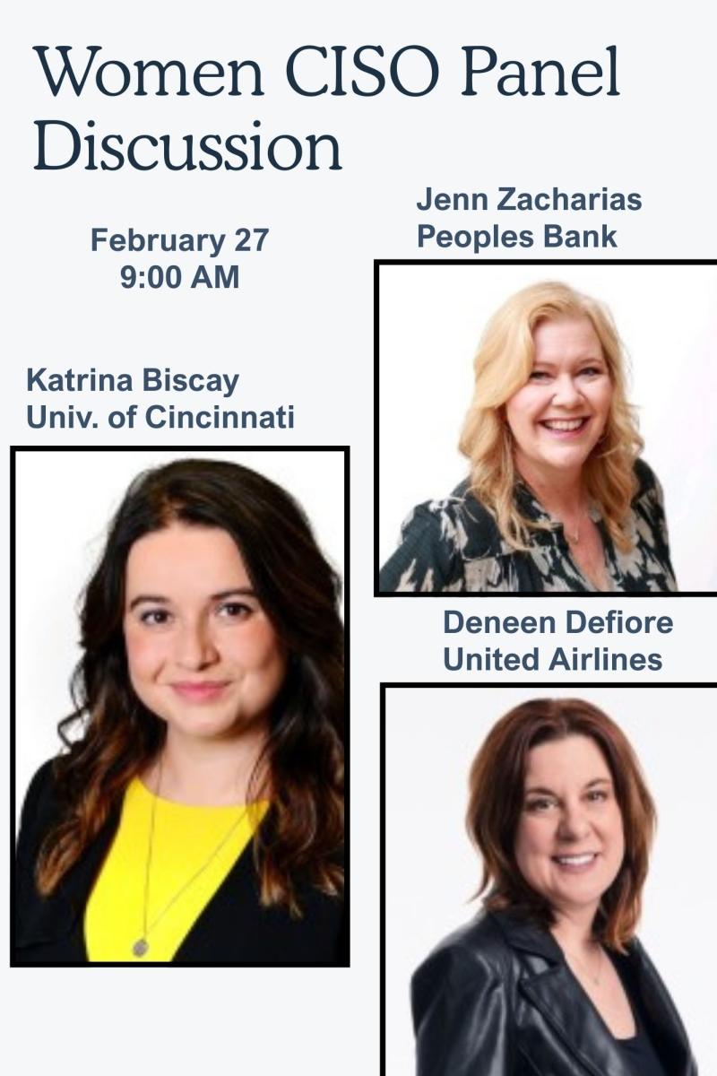 Three inspiring female CISOs.